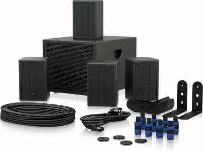Produktbild Behringer SAT 1004 BUNDLE Zestaw nagłośnieniowy (1xSAT1008 + 4xSAT1004) (Aktiv, Passiv)