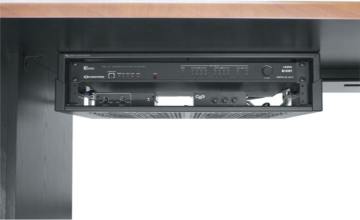 Actual product image Legrand Products UTB-HR-A2-14 Rack 1U/2U Ceiling Mounted Shelf Black
