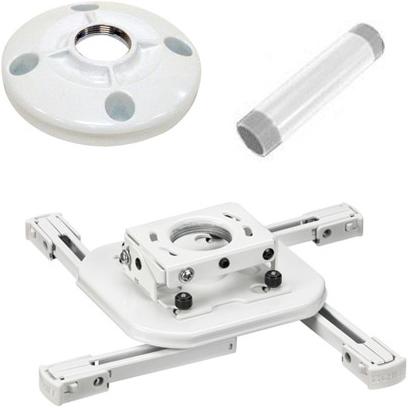 Chief SHORT PROJECTOR KIT (CMS115W, CMS003W AN (Dach), Beamer Halterung, Weiss