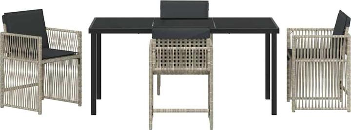 Actual product image vidaXL Garden dining set (140 x 70 x 73 cm)