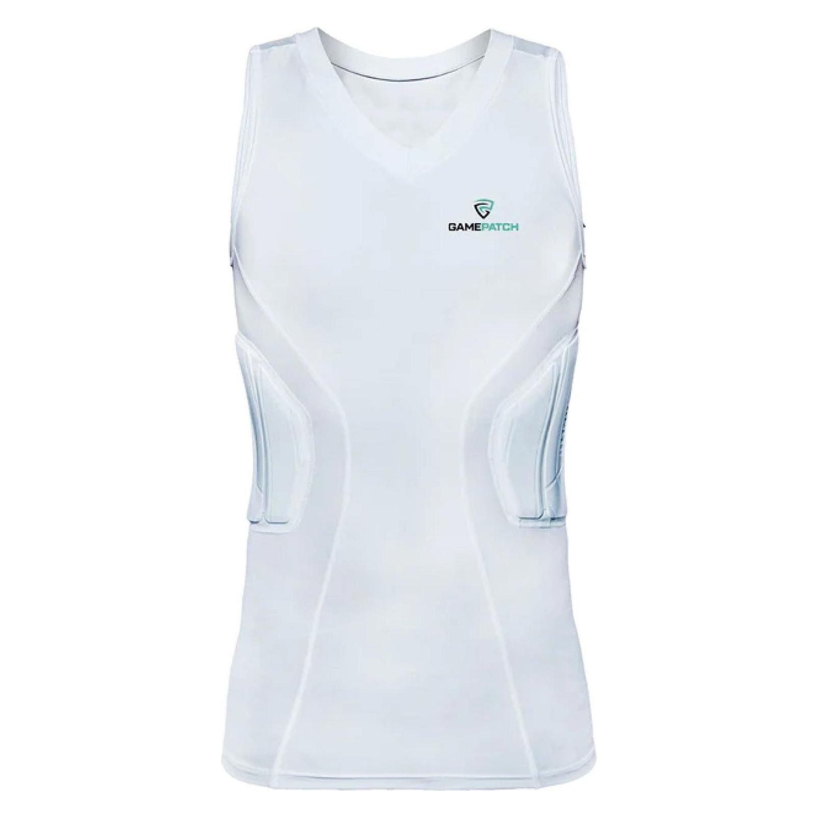 Gamepatch, Unisex, Funktionsshirt, Padded Shirt Pro (M), Weiss, M