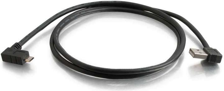 Immagine prodotto C2G Da USB 2.0 A ad angolo retto a Micro-USB B (2 m, USB 2.0)