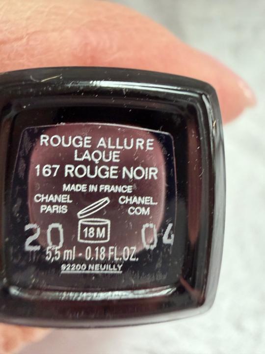 Produktbild Chanel Rouge Allure Laque (167 Rouge Noir)