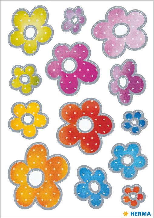 Produktbild HERMA Sticker Blumen