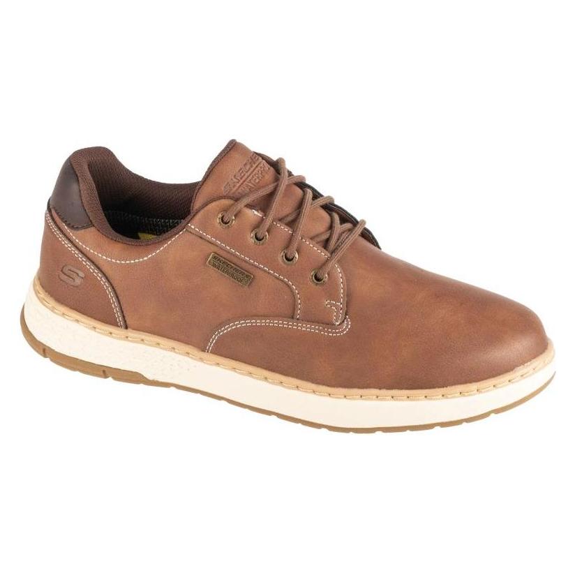 Skechers, Mannen, Sneakers, Garlan - Pryor Brown, Bruin, (42.5)