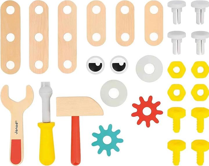 Actual product image Janod Caisse a Outils Robot