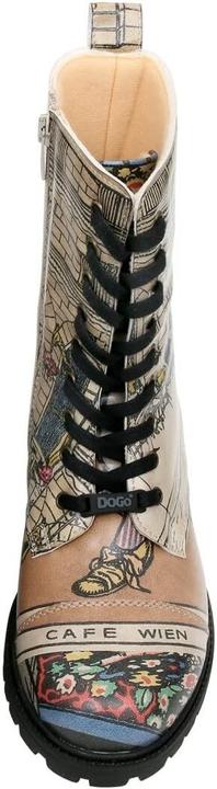 Actual product image Dogo Vegan Leather Long Zip Boots (41)