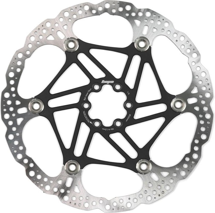 Produktbild Hope Floating Disc Bremsscheibe - black (203 mm)