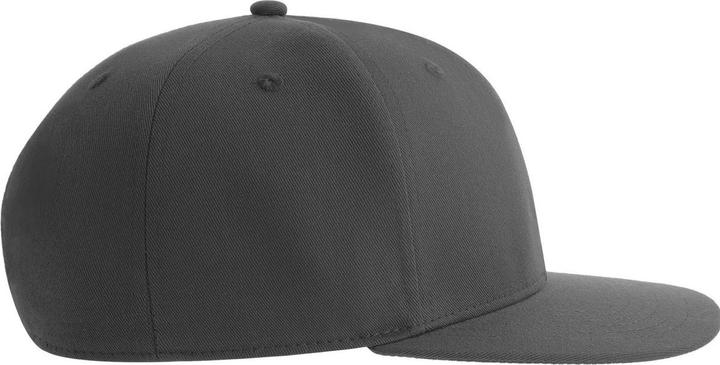 Actual product image Unisex Adult James 6 Panel Recycled Polyester Snapback Cap (One size)