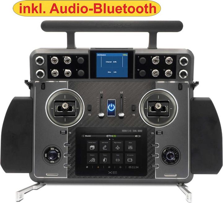 Actual product image FrSky TANDEM XE EU/LBT Senderset 2,4Ghz Akku, Alu-Koffer + Audio-Bluetooth