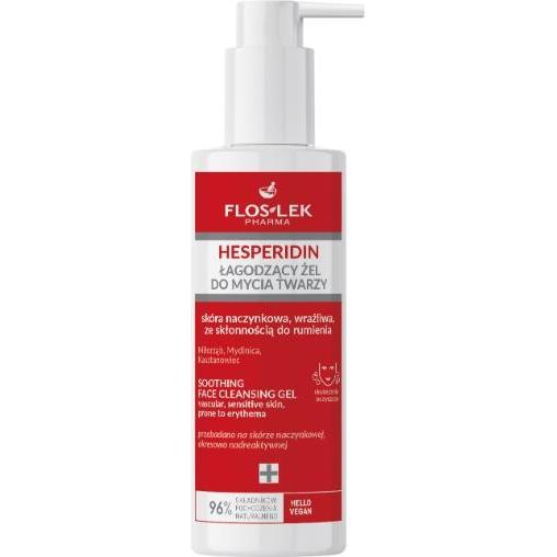 Floslek, Gesichtsreinigung, Fos-lok Hesperidin beruhigendes Gesichtswaschgel, 175 ml (Gel, 175 ml)