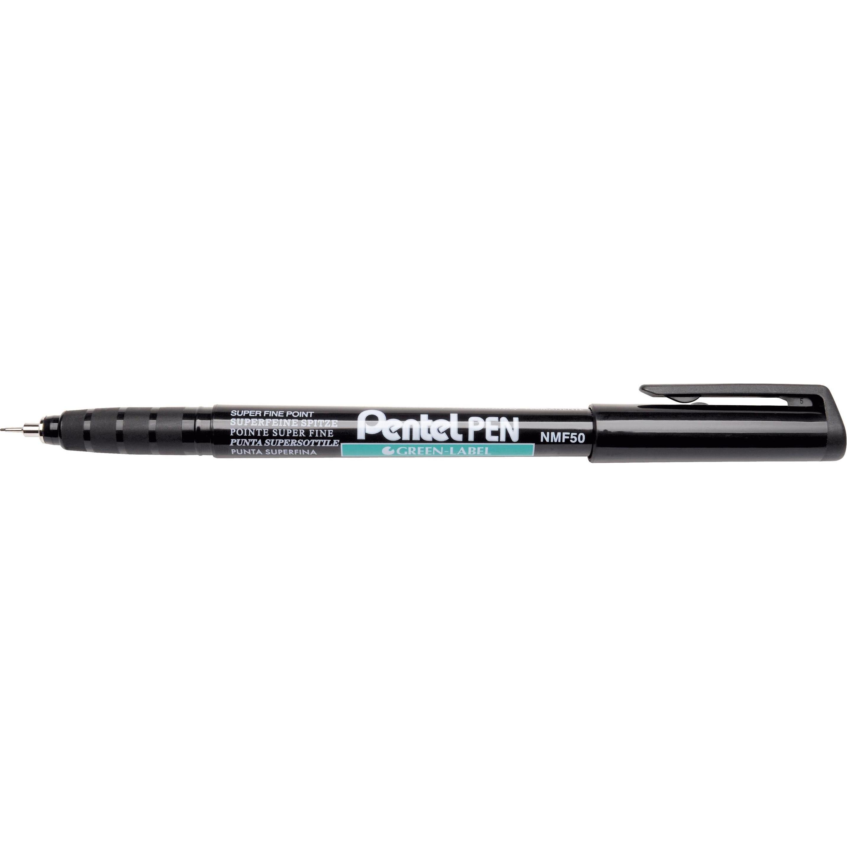 Pentel, Schreibstifte, Green-Label NMF50 (Schwarz, 1 x)