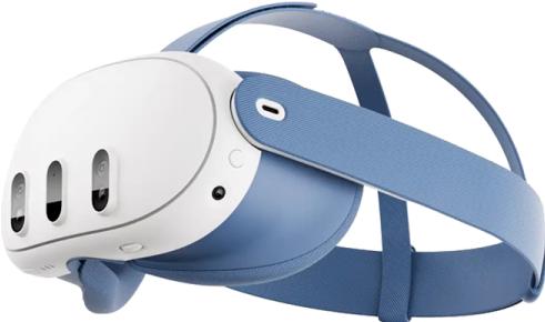 Actual product image Meta Quest 3 Headset Inlay Sillicone and Strap