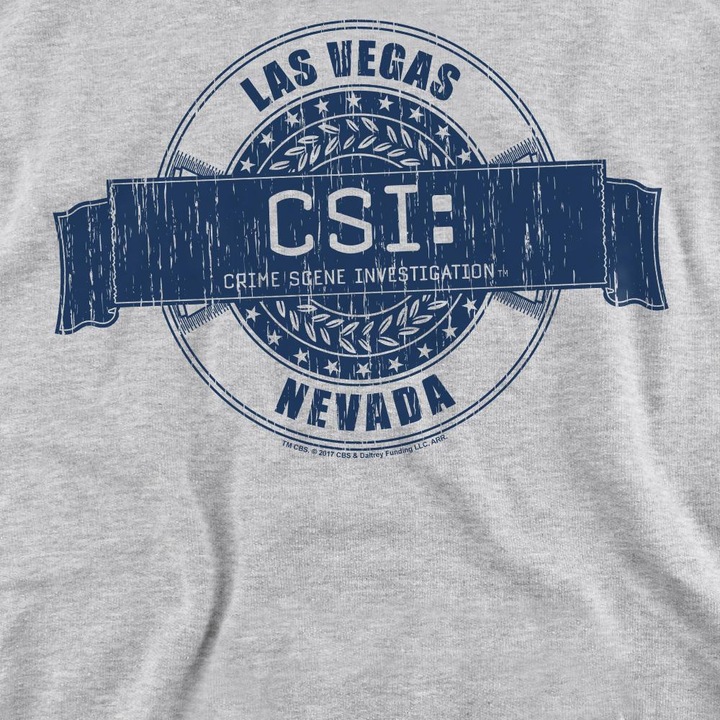 Actual product image Csi: NY Unisex Adult Vegas Badge Sweatshirt (XL)