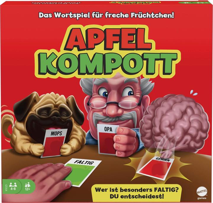 Produktbild Mattel Games Apfelkompott (Deutsch, 4 - 10 Spieler)