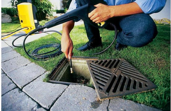 Actual product image Kärcher Gutter and pipe cleaning set