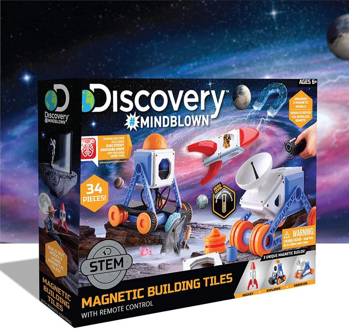 Image du produit Magni Carreaux magnétiques 34 pièces avec télécommande