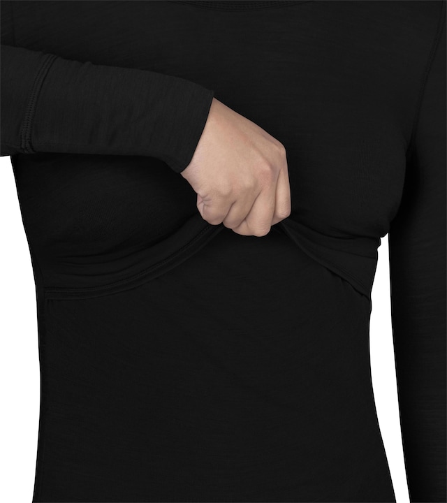 Immagine prodotto Normani Set intimo Merino Maternity - Camicia a maniche lunghe e mutande - 8795 (XL)