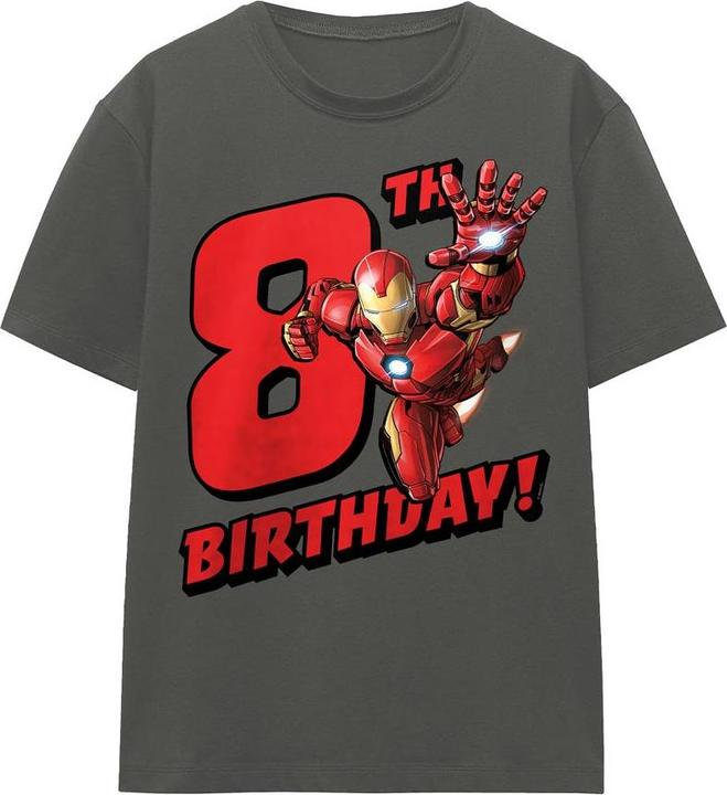 Produktbild Iron Man TShirt 8 Geburtstag (M)