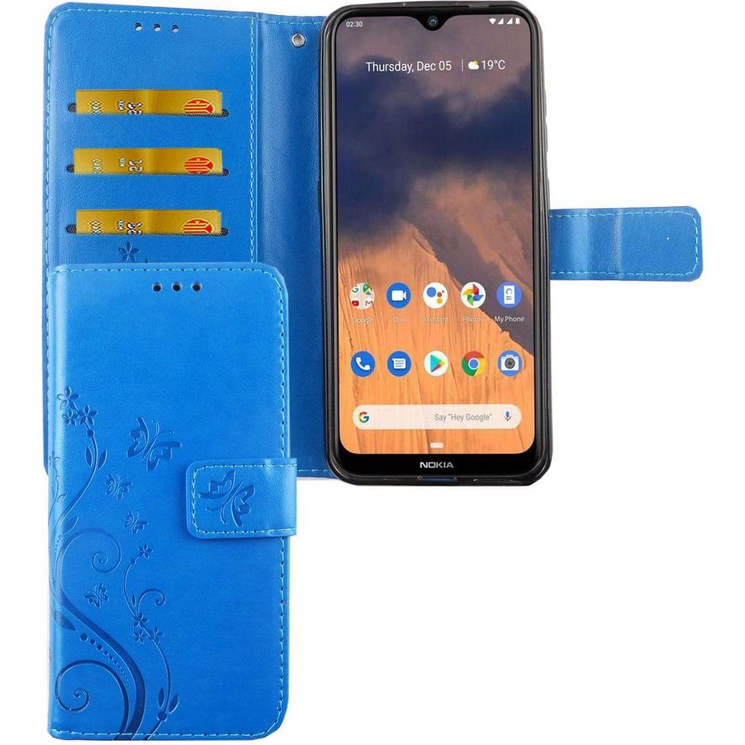König Design Hülle Handy Schutz für Nokia 2.3 Case Cover Tasche Wallet Etui Handyhülle Bumper (Nokia 2.3), Smartphone Hü...