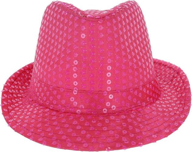 MICA Festival Fedora - für Erwachsene - verschiedene Farben neonpink