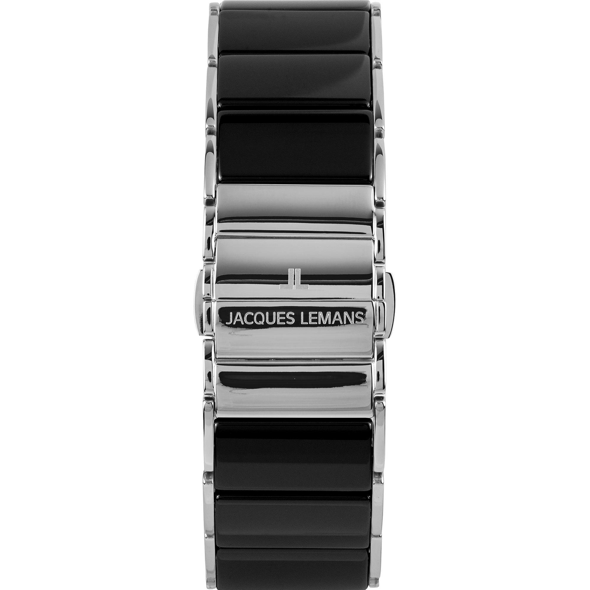 Thumbnail - Jacques Lemans, Armbanduhr, Damenuhr Dublin, Schwarz, (Analoguhr, 24 mm)