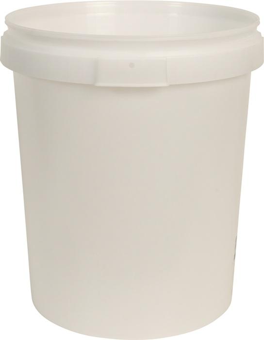 Actual product image HP Autozubehör Mixing bucket GRIPLINE-O 30 l 25 litre scale white