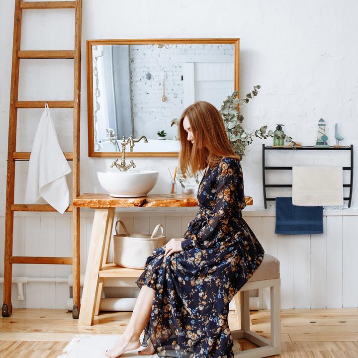 Image du produit Relaxdays Porte-serviettes mural