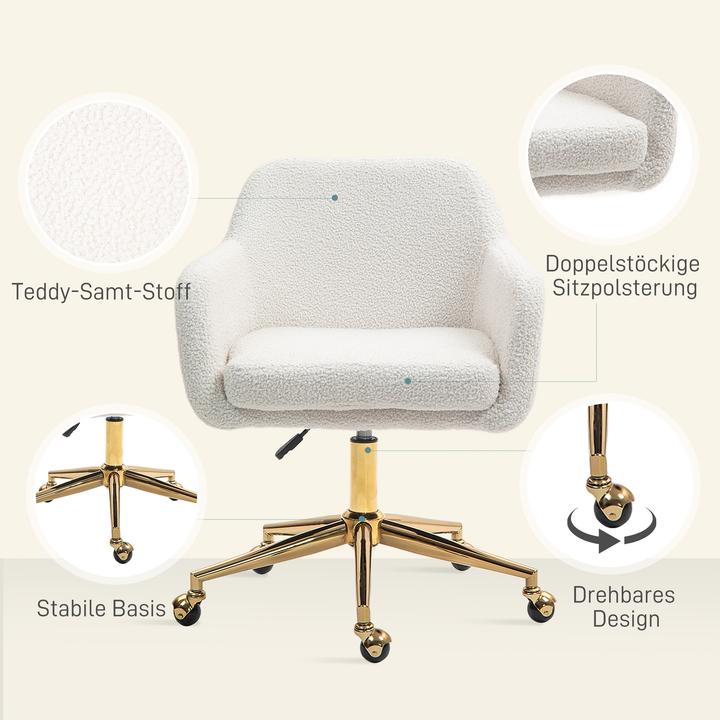 Produktbild Homcom Bürostuhl (49.50 - 58.50 cm)