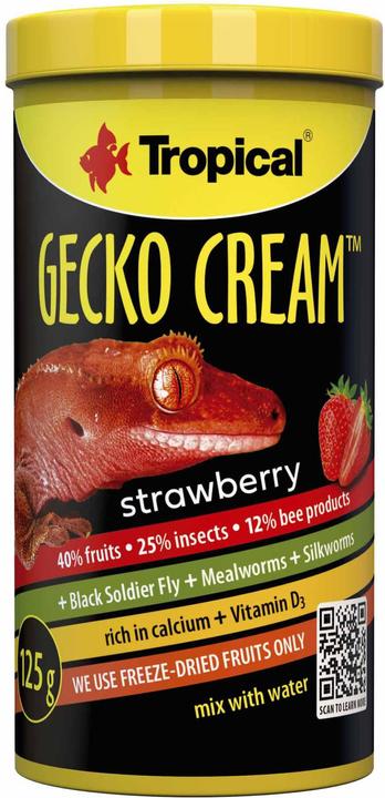 Produktbild Tropical Gecko Cream Strawberry 100Ml - (260.4010) (1 x)