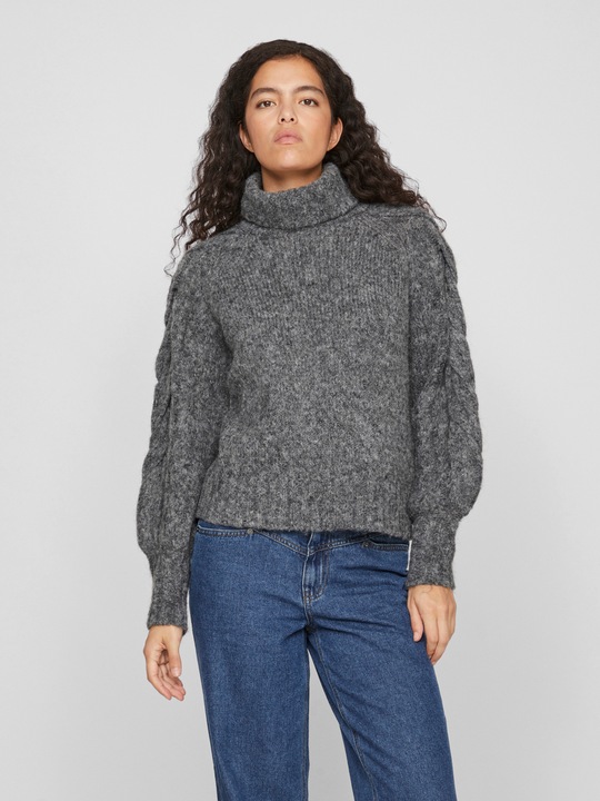 Image du produit Vila Pull à col roulé en maille (M)