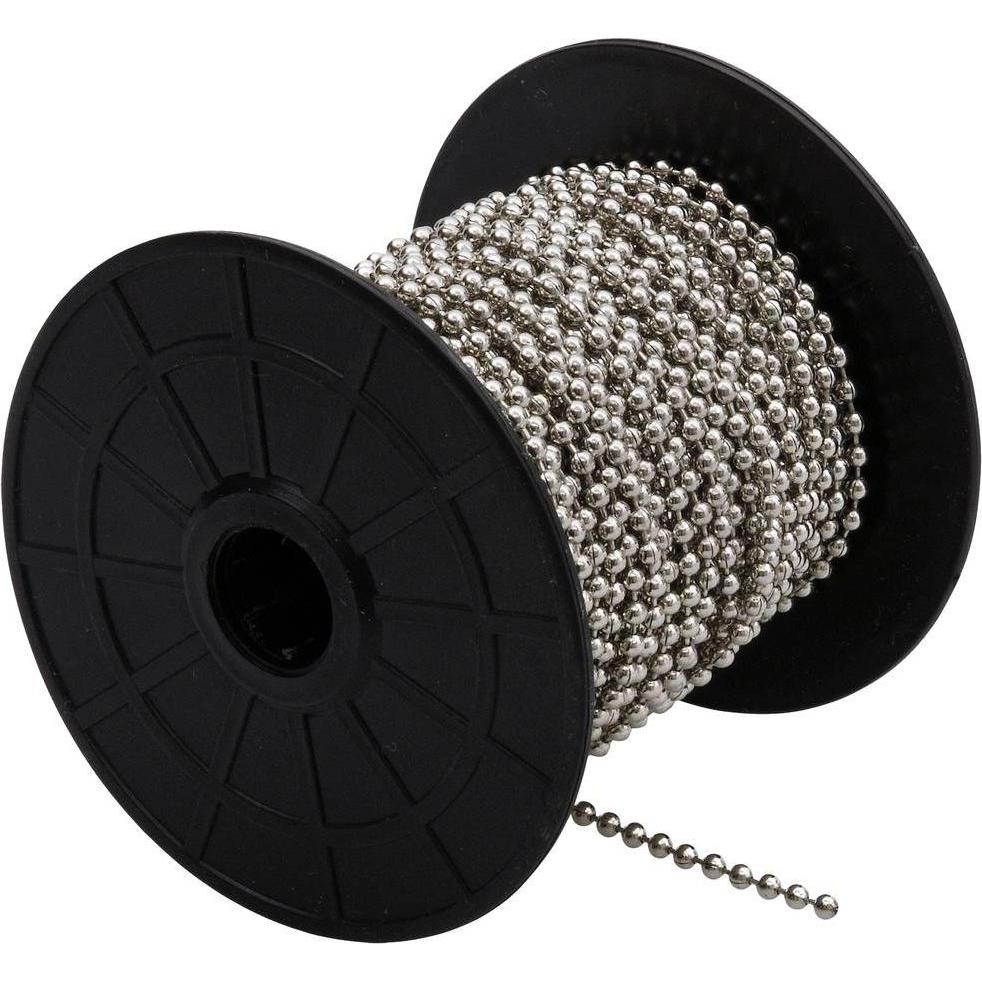 SWG, Catena, 68015933175 Kugelkette Messing verchromt (25 m)