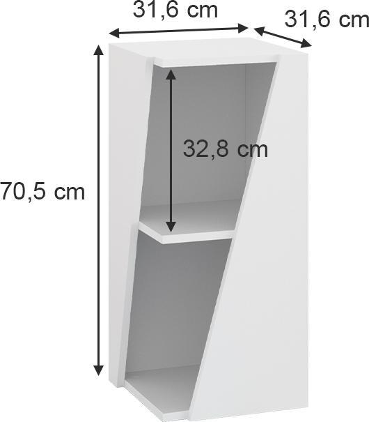 Image du produit Vicco Benno (31.60 x 31.60 x 70.50 cm)