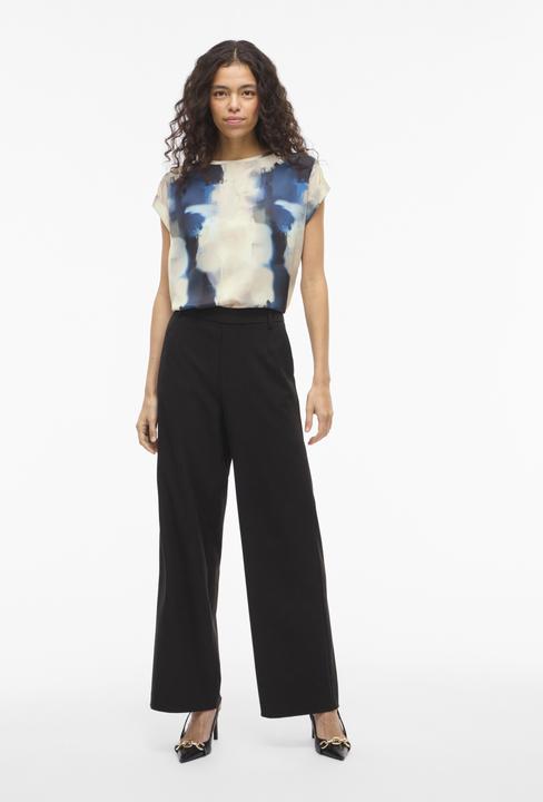 Immagine prodotto Vila VIELLETTE Rundhals Oberteil mit kurzen Ärmeln (40)