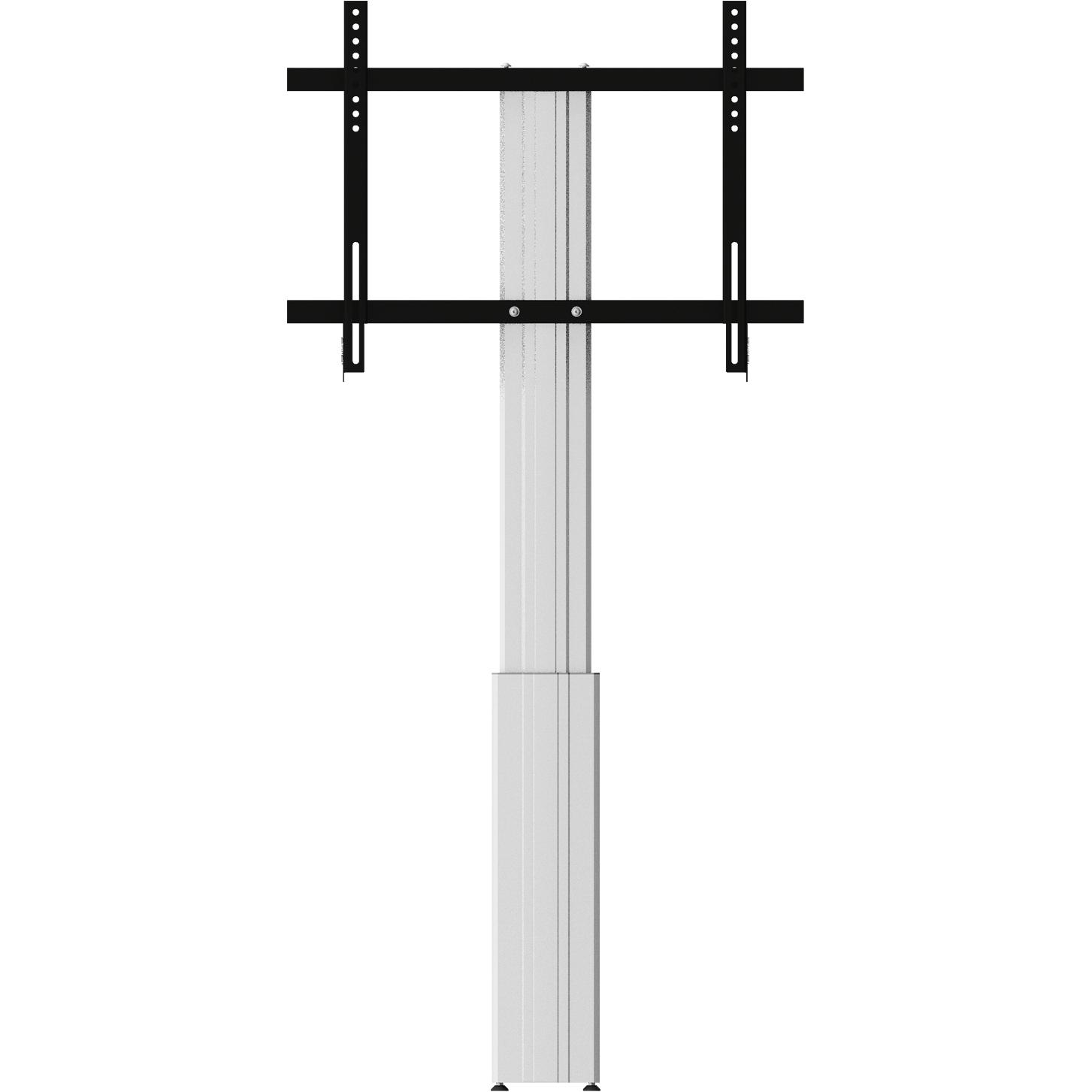 Conen Supporto a parete per TV e monitor regolabile elettricamente in altezza, serie Lite con ascensore, Accessori per Digital Signage, Nero