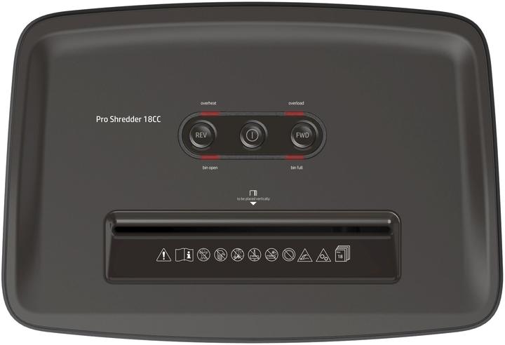 Actual product image HP Pro Shredder 18CC (Particle cut)