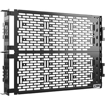 Chief PACL2 Rack Zubehör Montageplatte, Serverschrank Zubehör, Schwarz
