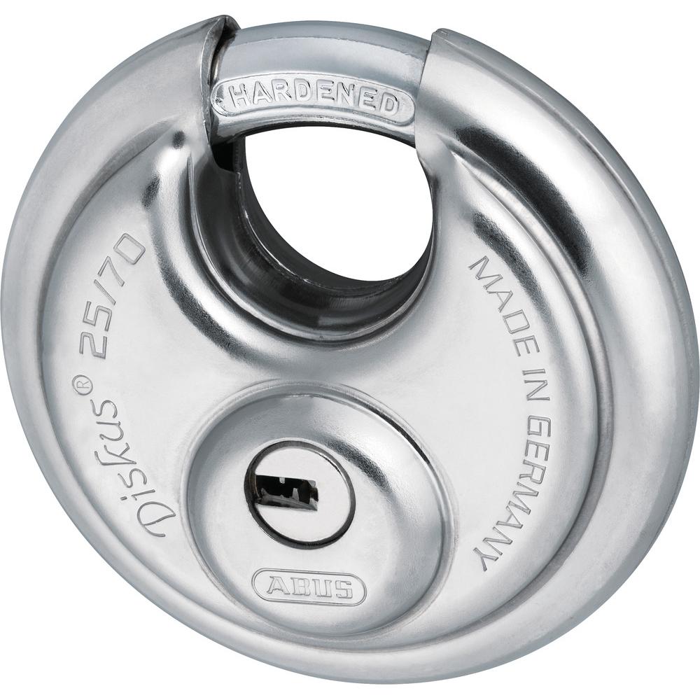 Abus, Vorhängeschloss, 25/70 with 5 keys kd. Lock-Tag
