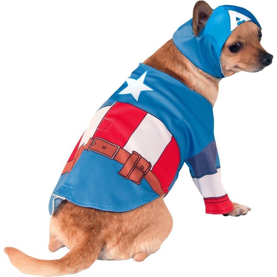 Rubies Captain America Hundekostüm (M)