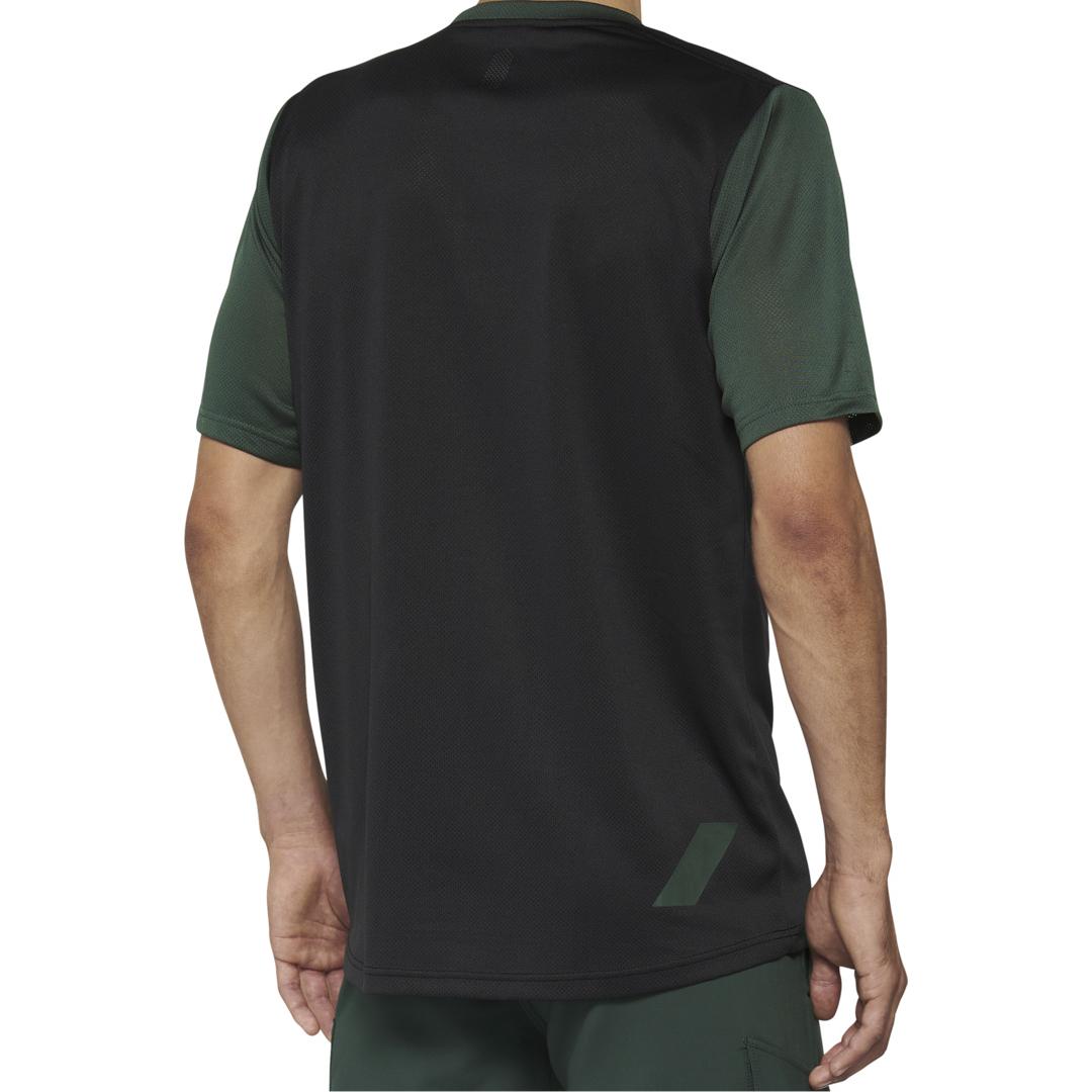 Thumbnail - 100%, Herren, Velotrikot, Jersey Ridecamp (S), Grün, S