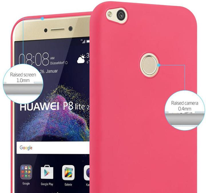 Image du produit Cadorabo Couverture TPU Candy (Huawei P8 Lite (2017), Huawei P9 Lite (2017))