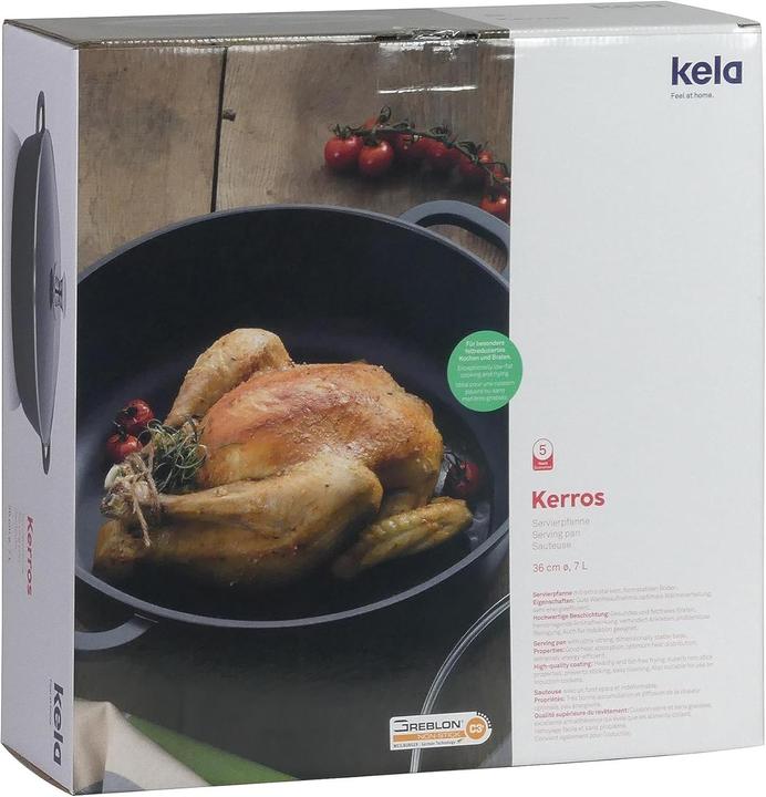 Produktbild Kela Kerros (Bratpfanne, Aluminiumguss, 36 x 10 cm)