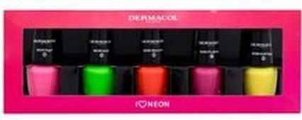 Produktbild Dermacol Neon Nail Polish Set (Gel-Effekt Nagellack)