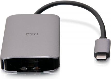 Immagine prodotto C2G Dock USB C con HDMI, USB, Ethernet, USB C e Power Delivery fino a 100W (USB-C)