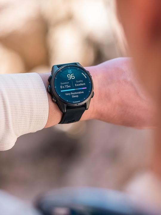 Immagine prodotto Garmin Fenix 8 AMOLED Sapphire Titan (43 mm)