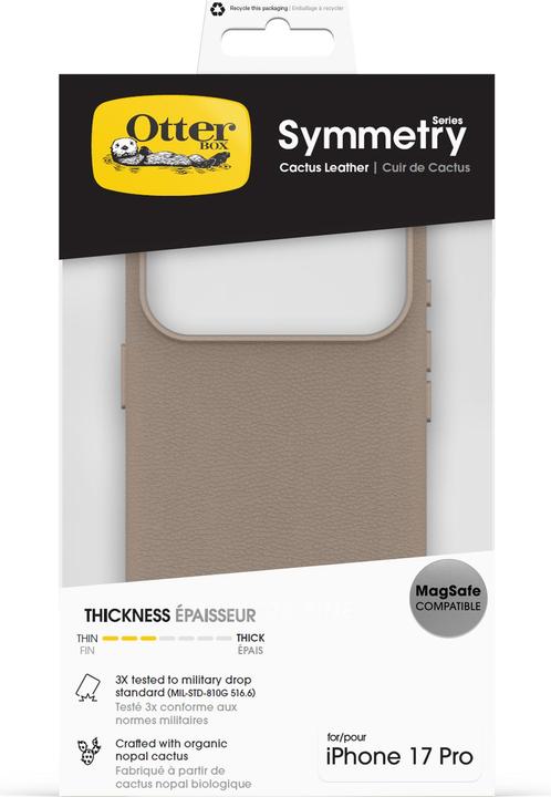 Actual product image OtterBox Symmetry Cactus Leather Camera Control (Apple iPhone 17 Pro)