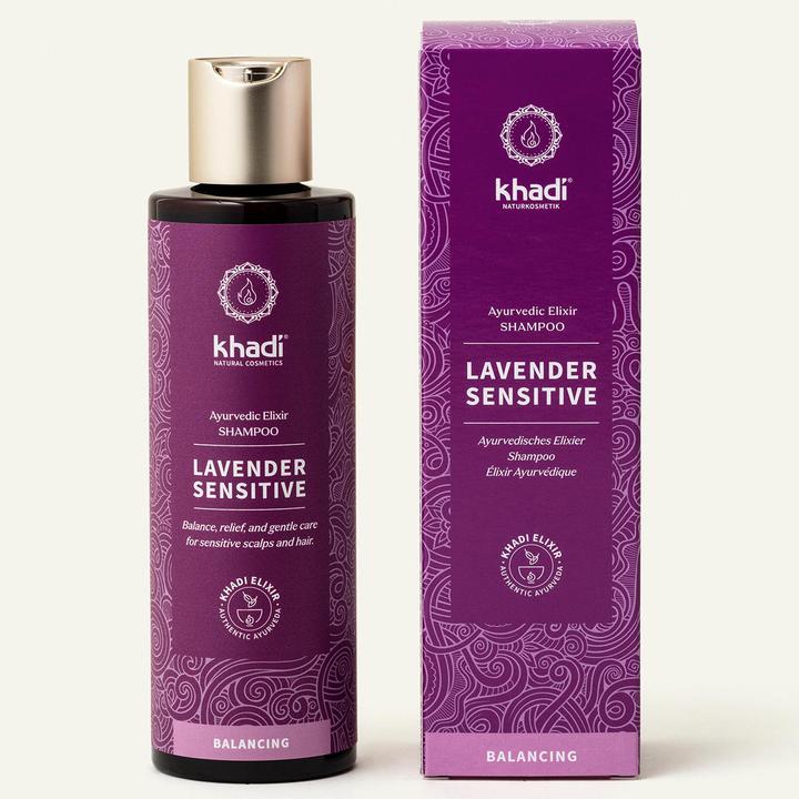 Immagine prodotto Khadi Elixir Shampoo Lavanda Sensitive 200 ml (Shampoo liquido, 200 ml)