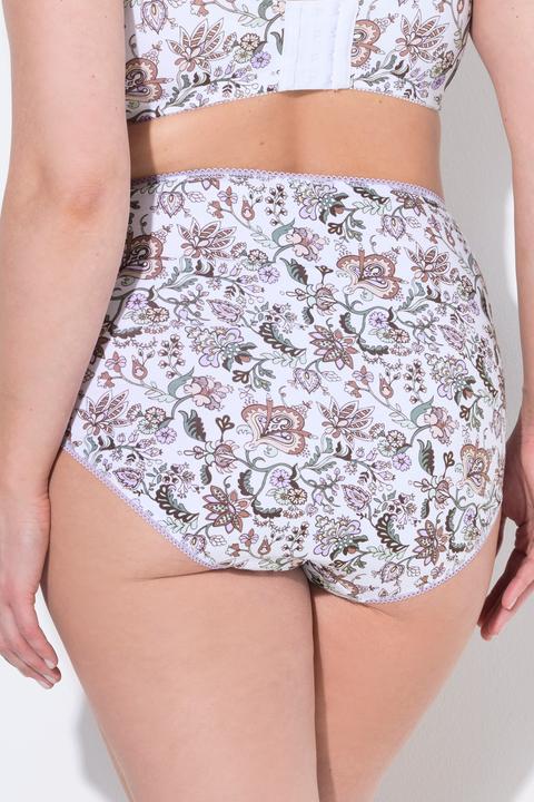 Actual product image Ulla Popken 5 Pack of Panties- Paisley (46, 48)