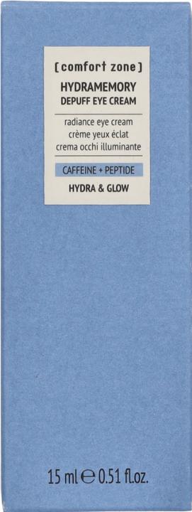 Image du produit Comfort Zone Crème pour les yeux Hydramemory Depuff (Crème pour les yeux, 15 ml, Jour + nuit)