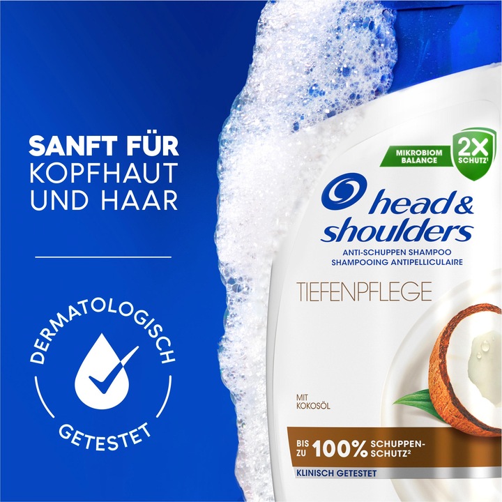 Actual product image Head & Shoulders SH AS Kokos (300 ml, Liquid shampoo)